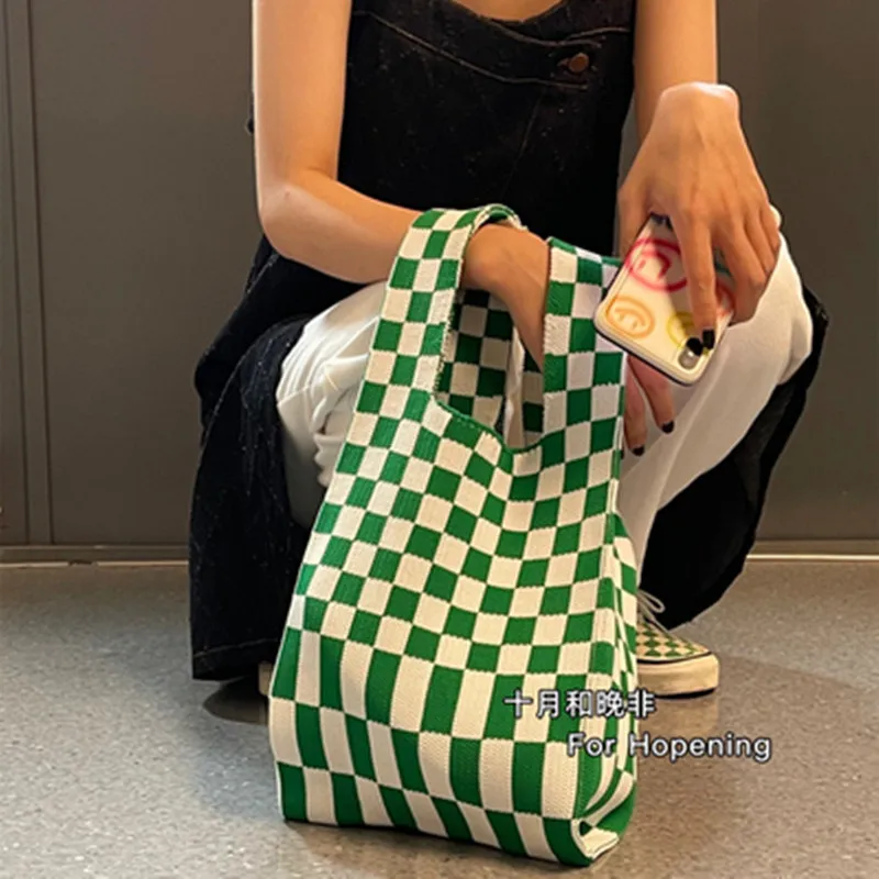 casual lattice woven women shoulder bags designer knitting handbags large capacity tote summer beach bag big purses shopper sac
casual lattice woven women shoulder bags designer knitting handbags large capacity tote summer beach bag big purses shopper sac