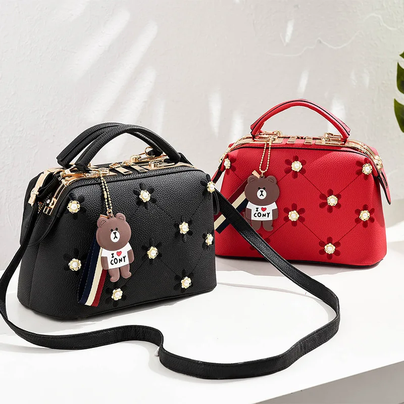 New European and American fashion women's handbag Solid color steel clip shoulder bag crossbody bag lianhua 25X13X16cm
New European and American fashion women's handbag Solid color steel clip shoulder bag crossbody bag lianhua 25X13X16cm