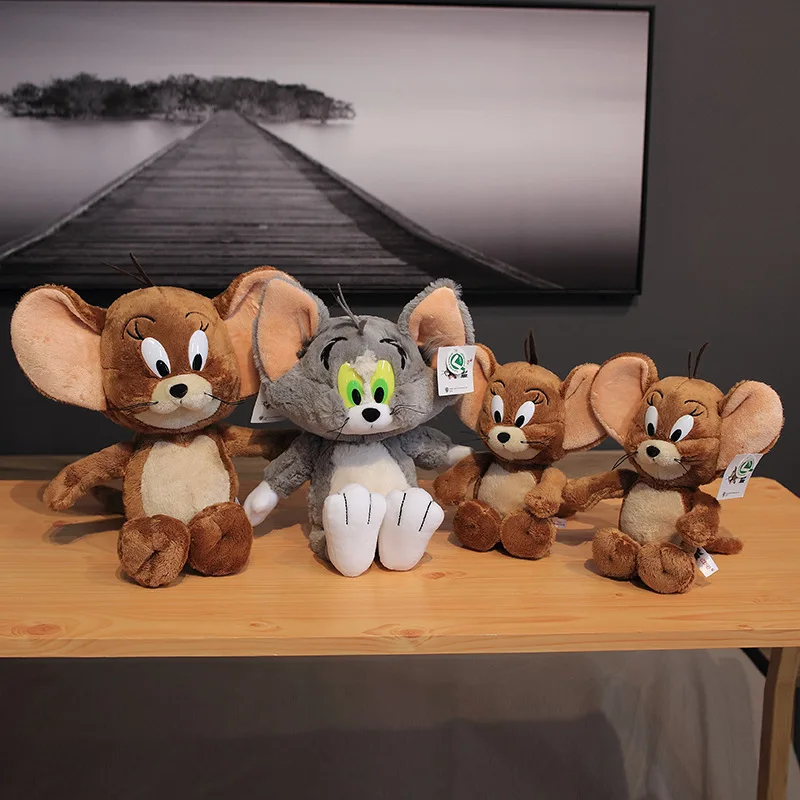 New 28/40CM Cartoon Doll Cat and Mouse Doll Plush Toy Doll Tom Cat Jerry Mouse Children's Rag Doll Plush Toy
New 28/40CM Cartoon Doll Cat and Mouse Doll Plush Toy Doll Tom Cat Jerry Mouse Children's Rag Doll Plush Toy