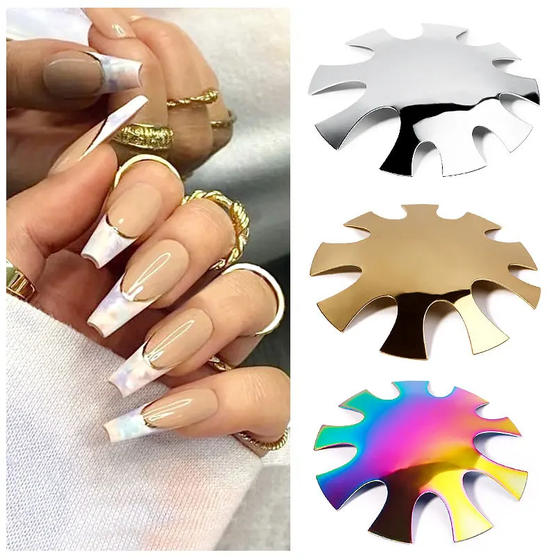 Oval-Shade Easy French Smile Line Edge Trimmer Cutter Acrylic Nail Tips Mold Guides White Design Tools
Oval-Shade Easy French Smile Line Edge Trimmer Cutter Acrylic Nail Tips Mold Guides White Design Tools