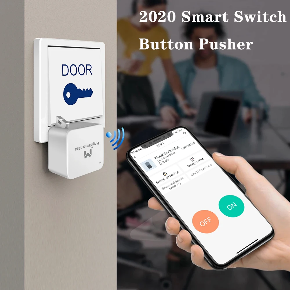 2021 New Smart Switch Bot Button Pusher Wireless Phone Bluetooth Control Home Keyless Lock Bluetooth Wireless Open Convenience
2021 New Smart Switch Bot Button Pusher Wireless Phone Bluetooth Control Home Keyless Lock Bluetooth Wireless Open Convenience