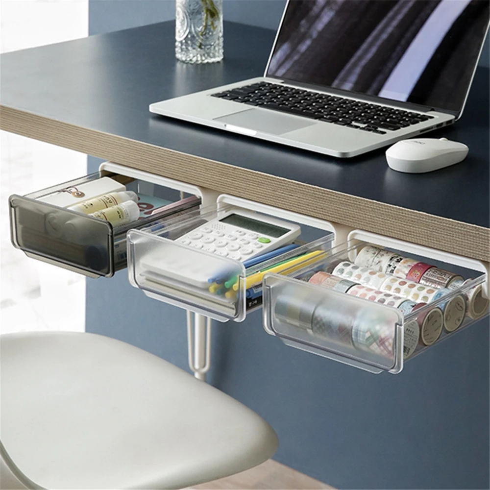Table Drawer Organizer Box Large Capacity Under Desk for Cosmetics Stationery Snack Pencil Holder School Office Desktop Wardrobe
Table Drawer Organizer Box Large Capacity Under Desk for Cosmetics Stationery Snack Pencil Holder School Office Desktop Wardrobe