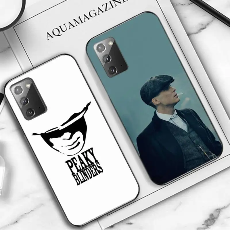 

YNDFCNB Peaky Blinders Phone Case for Samsung Note 5 7 8 9 10 20 pro plus lite ultra A21 12 72