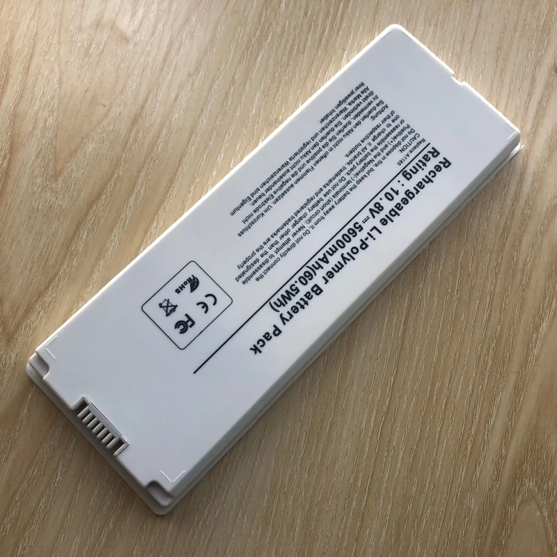 Аккумулятор A1181/A1185/MA561/MA566 для ноутбука 6 ячеек 13 дюймов белый Бесплатная