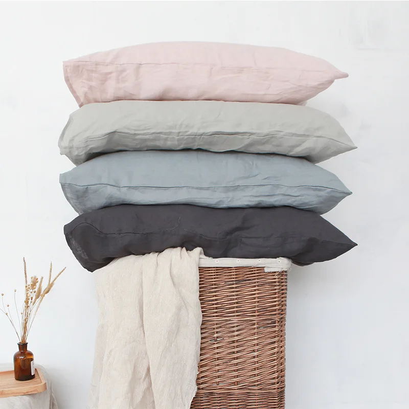 100% Linen French Pure Linens Envelope Pillow Cover 40x60cm Small Size Antibacterial Chidlren Pillow Case for Latex pillows 2pcs
100% Linen French Pure Linens Envelope Pillow Cover 40x60cm Small Size Antibacterial Chidlren Pillow Case for Latex pillows 2pcs