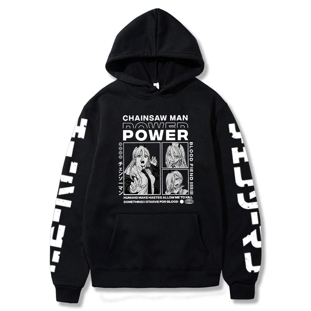 Chainsaw Man Denji Power Anime Fashion Prints Hoodies Women/Men Long Sleeve Hooded Sweatshirts Casual Streetwear Pullover
Chainsaw Man Denji Power Anime Fashion Prints Hoodies Women/Men Long Sleeve Hooded Sweatshirts Casual Streetwear Pullover