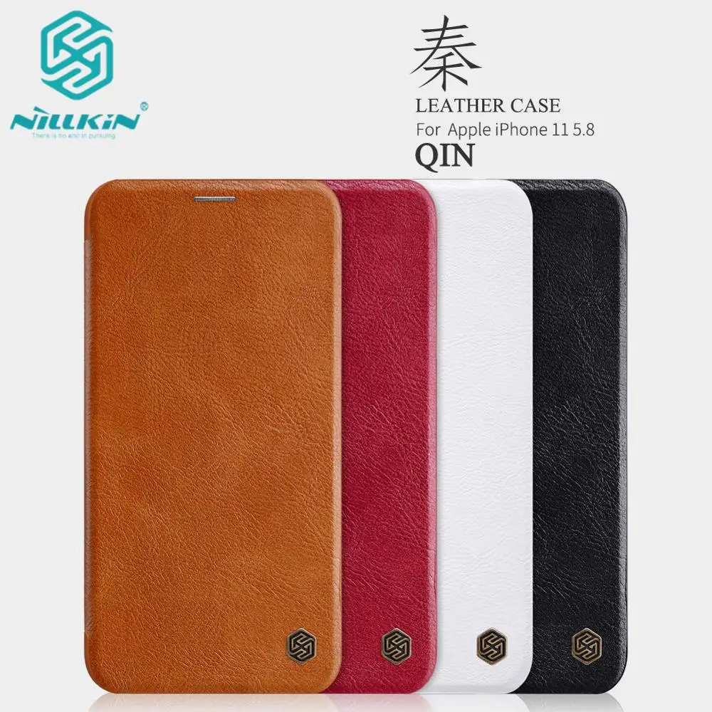 10 шт./лот, оптовая продажа, кожаный чехол-книжка NILLKIN Qin для iphone 11 pro, 5,8 дюйма, чехол из натуральной кожи
10 шт./лот, оптовая продажа, кожаный чехол-книжка NILLKIN Qin для iphone 11 pro, 5,8 дюйма, чехол из натуральной кожи
