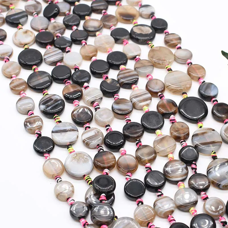 2strands/lot 19mm Natural black-and-white striped glossy round Agates For DIY Necklace Jewelry Making Loose 15" Free Shipping
2strands/lot 19mm Natural black-and-white striped glossy round Agates For DIY Necklace Jewelry Making Loose 15" Free Shipping
