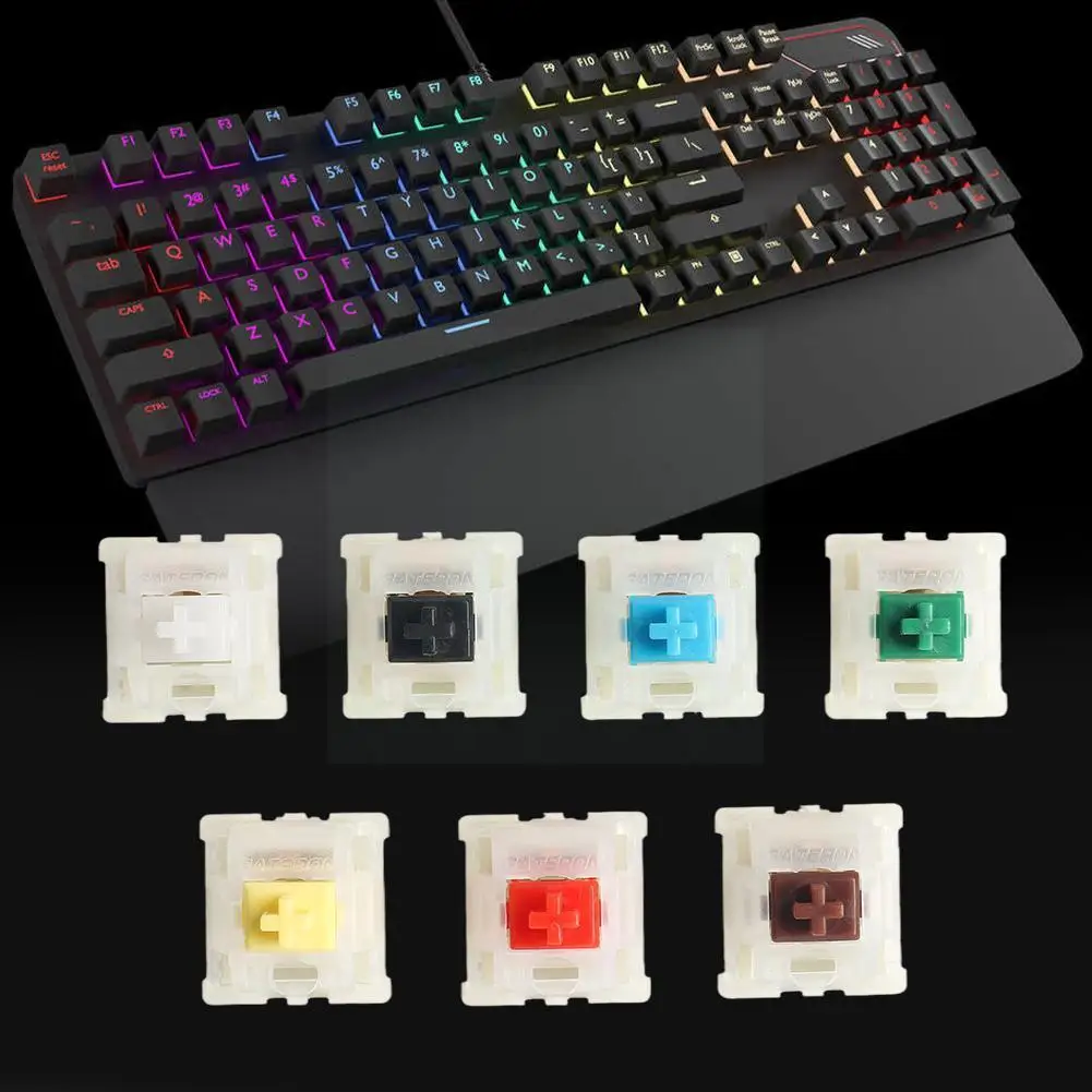 Клавиатура для Gateron 5Pin, молочно-желтый переключатель, черный, красный, зеленый, прозрачный переключатель, клавиатура для механических 5pin GK64 ...
Клавиатура для Gateron 5Pin, молочно-желтый переключатель, черный, красный, зеленый, прозрачный переключатель, клавиатура для механических 5pin GK64 ...