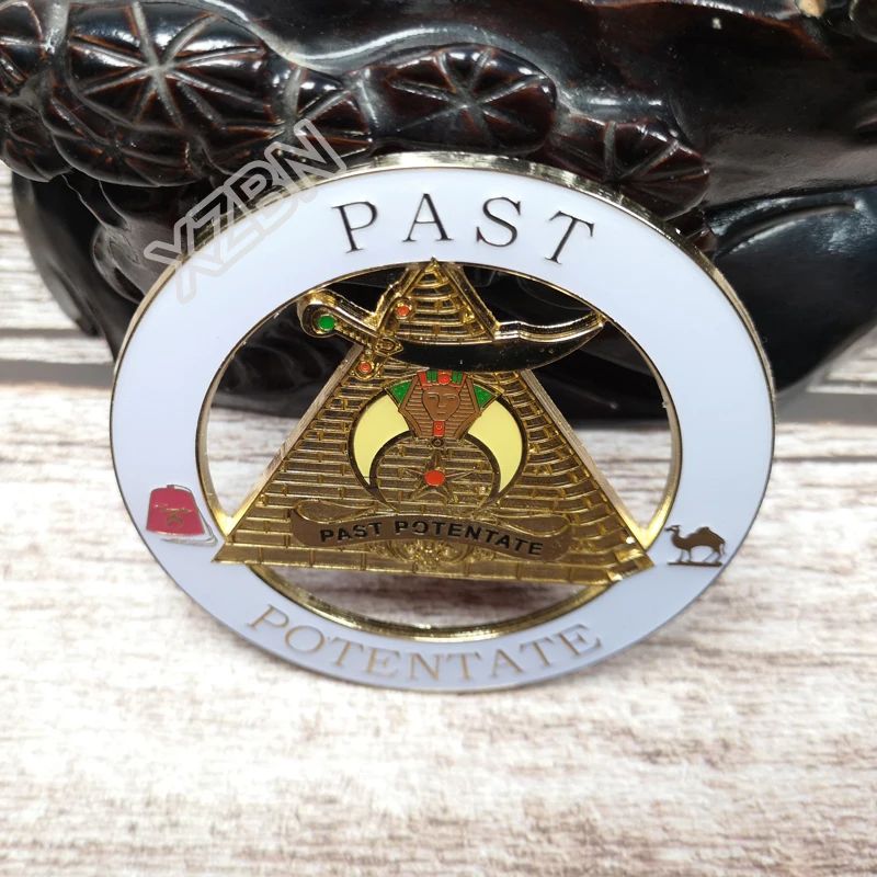 Автомобильный значок Masonic эмблема Мейсона Фримана BCM15 размер потентата 7 5 см