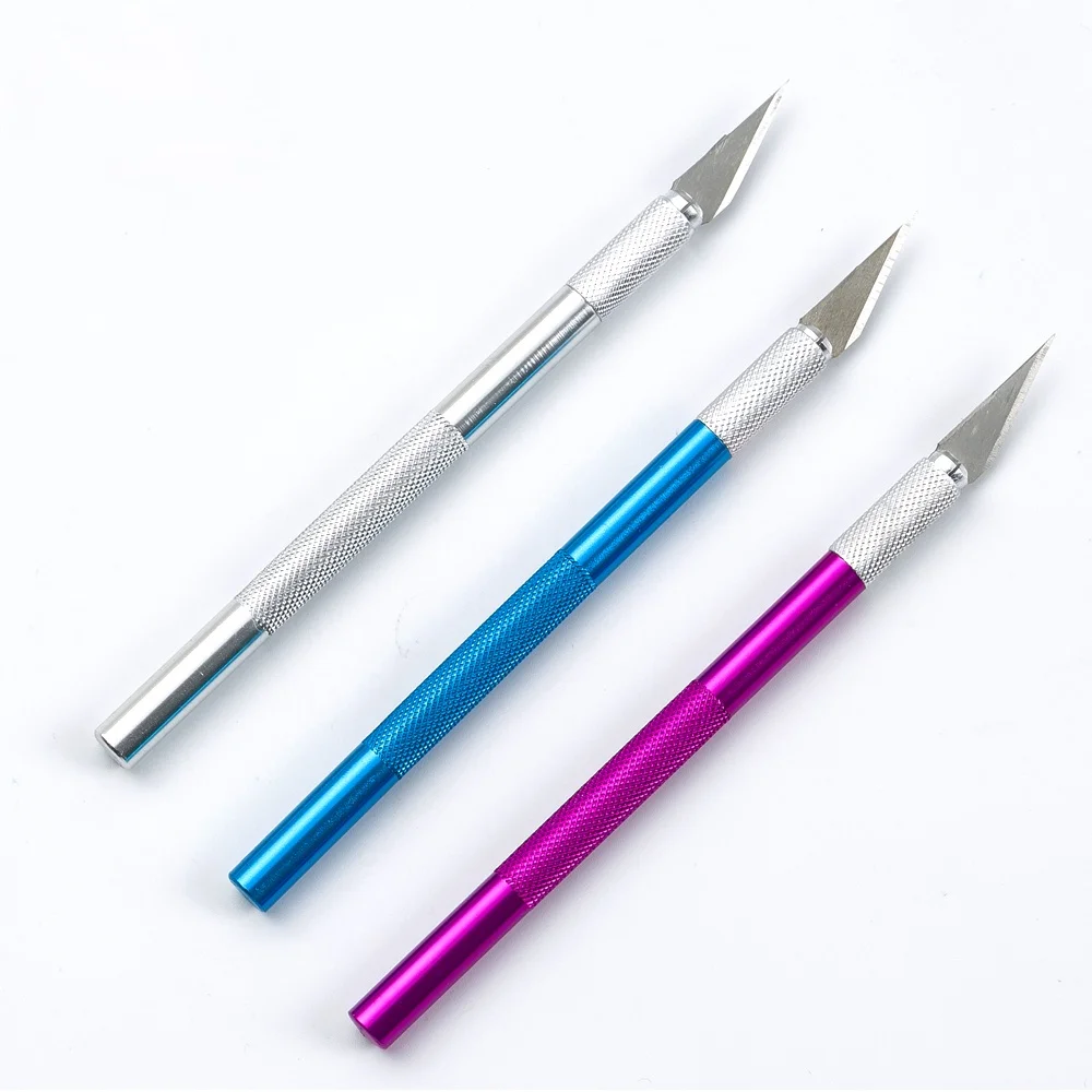 Carving Metal Scalpel Knife Tools Kit Non-Slip Blades Mobile Phone PCB DIY Repair Hand Tools
Carving Metal Scalpel Knife Tools Kit Non-Slip Blades Mobile Phone PCB DIY Repair Hand Tools