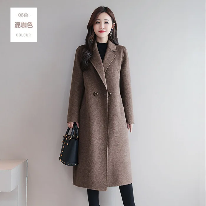 Dragon and Phoenix Good Quality Woolen Coat Women Mid-Long Fall Winter New Woolen Coat Women long coat B108
Dragon and Phoenix Good Quality Woolen Coat Women Mid-Long Fall Winter New Woolen Coat Women long coat B108