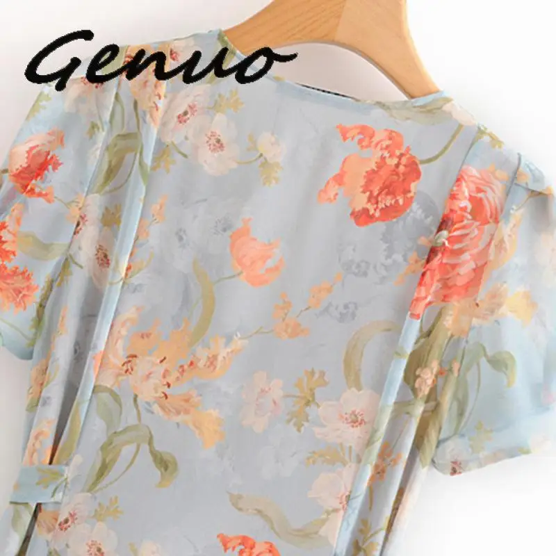 Vintage Stylish Floral Print Pleated Chiffon Midi Dress Women 2019 Fashion V Neck Bow Tie Sashes Dresses Casual Femme Vestidos
Vintage Stylish Floral Print Pleated Chiffon Midi Dress Women 2019 Fashion V Neck Bow Tie Sashes Dresses Casual Femme Vestidos