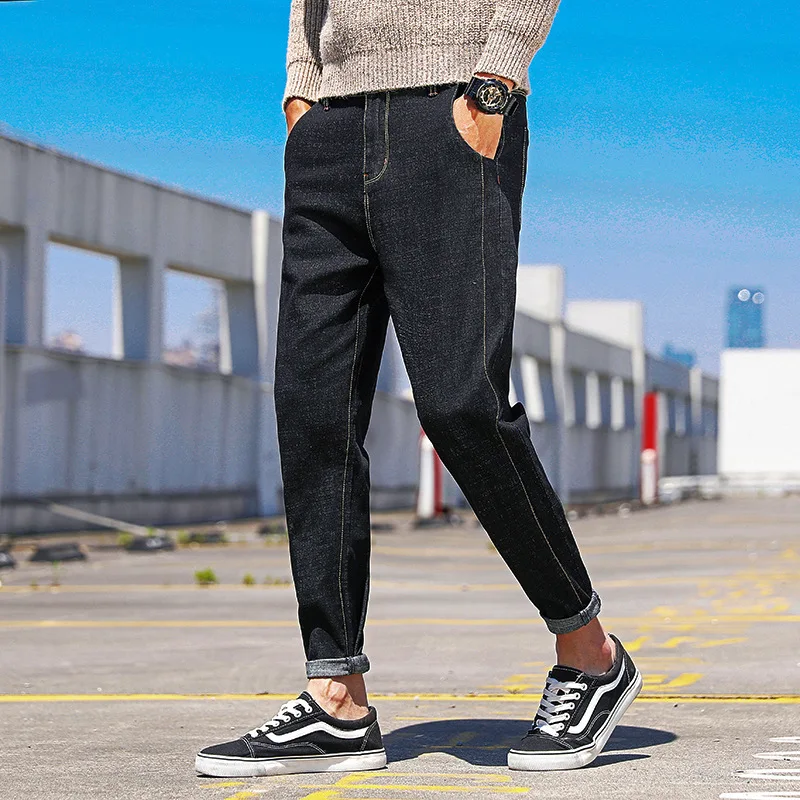 Fall/Winter Harlan Men's Jeans 2020 new loose fashion brand small feet men's long pants Classic slim youth multi-pocket trousers
Fall/Winter Harlan Men's Jeans 2020 new loose fashion brand small feet men's long pants Classic slim youth multi-pocket trousers