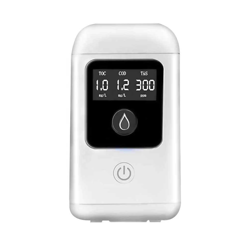 Smart portable mini water quality detector digital display three-in-one water quality analyzer
Smart portable mini water quality detector digital display three-in-one water quality analyzer