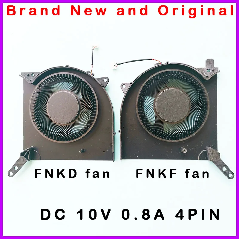 Новый вентилятор охлаждения ЦП и ГП для ноутбука FNKD FNKF радиатор постоянного тока
