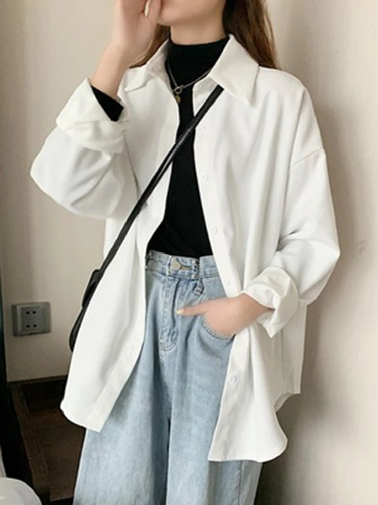 Топы Chikichi, женская блузка 2021, корейская модная рубашка, Женская весенне-осенняя белая рубашка средней длины, Повседневная рубашка с длинным ...
Топы Chikichi, женская блузка 2021, корейская модная рубашка, Женская весенне-осенняя белая рубашка средней длины, Повседневная рубашка с длинным ...