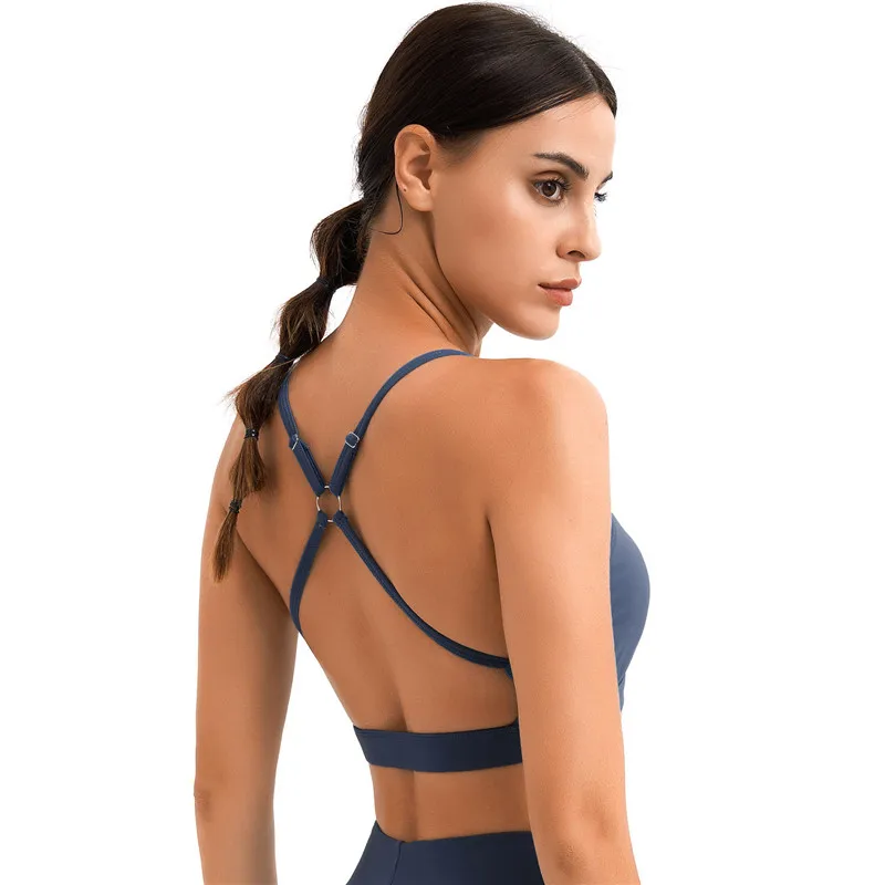 Women Sports Yoga Bras Running Gym Fitness Ladies Nylon Brushed Sexy Cross Shoulder Strap Beauty Back Crop Workout Underwear
Women Sports Yoga Bras Running Gym Fitness Ladies Nylon Brushed Sexy Cross Shoulder Strap Beauty Back Crop Workout Underwear