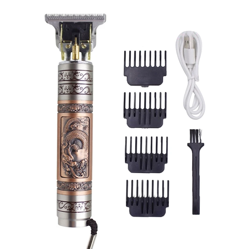 Professional Electric Hair Clippers Men T-Blade Carving Metal Trimmer Barber Grooming Kit Haircut Machine
Professional Electric Hair Clippers Men T-Blade Carving Metal Trimmer Barber Grooming Kit Haircut Machine