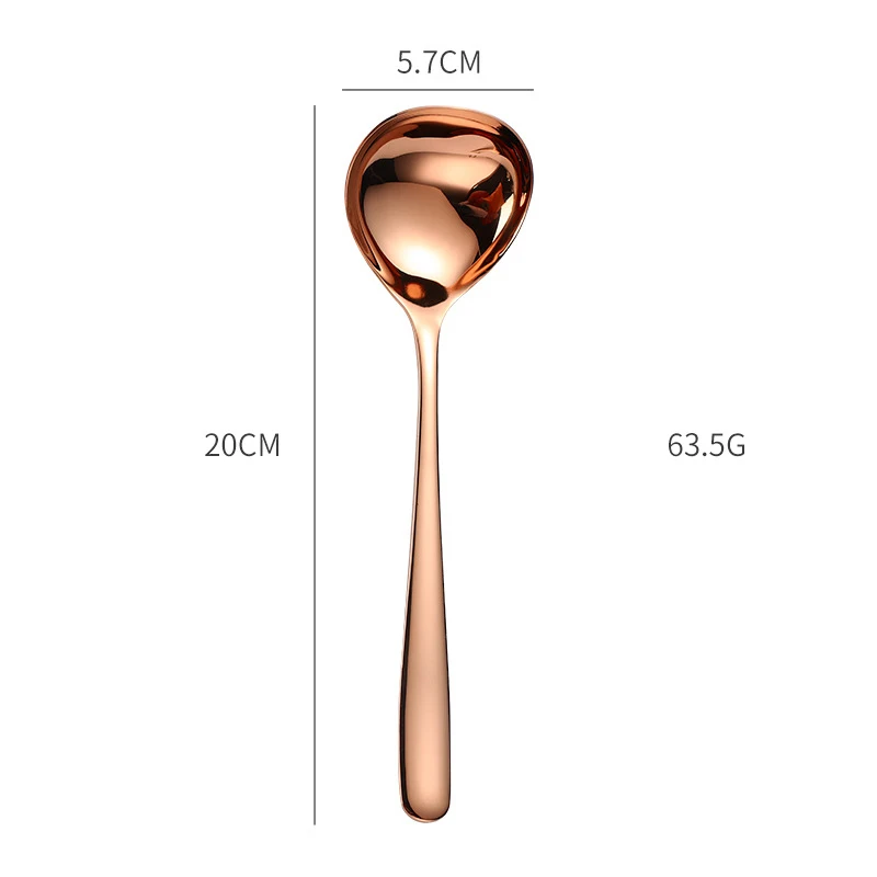 Multifunction 304 Stainless Steel Soup Spoon Colorful Rainbow Rice Tea Spoon Rose Gold Kitchen Dinner Tableware Creative Spoons
Multifunction 304 Stainless Steel Soup Spoon Colorful Rainbow Rice Tea Spoon Rose Gold Kitchen Dinner Tableware Creative Spoons