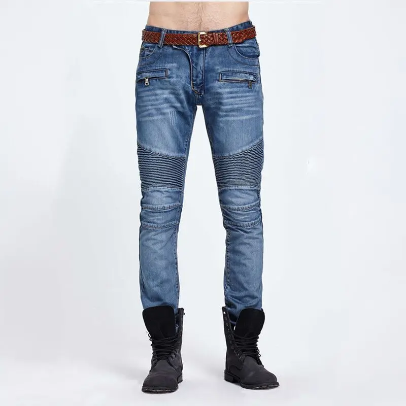 High Quality New Brand Skinny Casual Jeans Men's Streetwear Folds Destroyed Trousers Straight Homme Hip Hop Male Denim Pants
High Quality New Brand Skinny Casual Jeans Men's Streetwear Folds Destroyed Trousers Straight Homme Hip Hop Male Denim Pants
