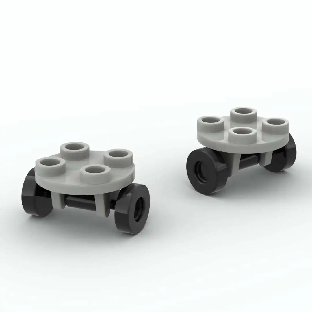 Building Blocks 10set 2X2 round plate wheel fork round 2 x 2 thin plate pulley frame Educational Creative Children diy Toys Gift
Building Blocks 10set 2X2 round plate wheel fork round 2 x 2 thin plate pulley frame Educational Creative Children diy Toys Gift
