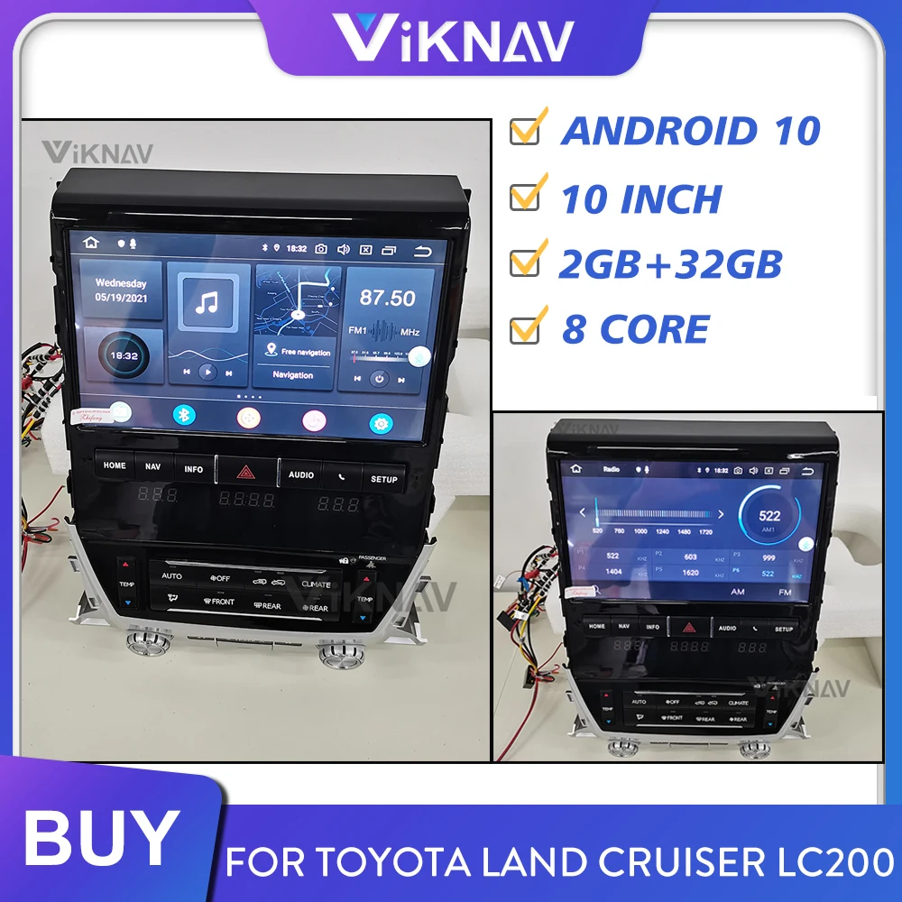 for Toyota Land Cruiser LC200 2007-2013 2014 2015 2016 2017 2018 2019 android car radio multimedia player head unit
for Toyota Land Cruiser LC200 2007-2013 2014 2015 2016 2017 2018 2019 android car radio multimedia player head unit