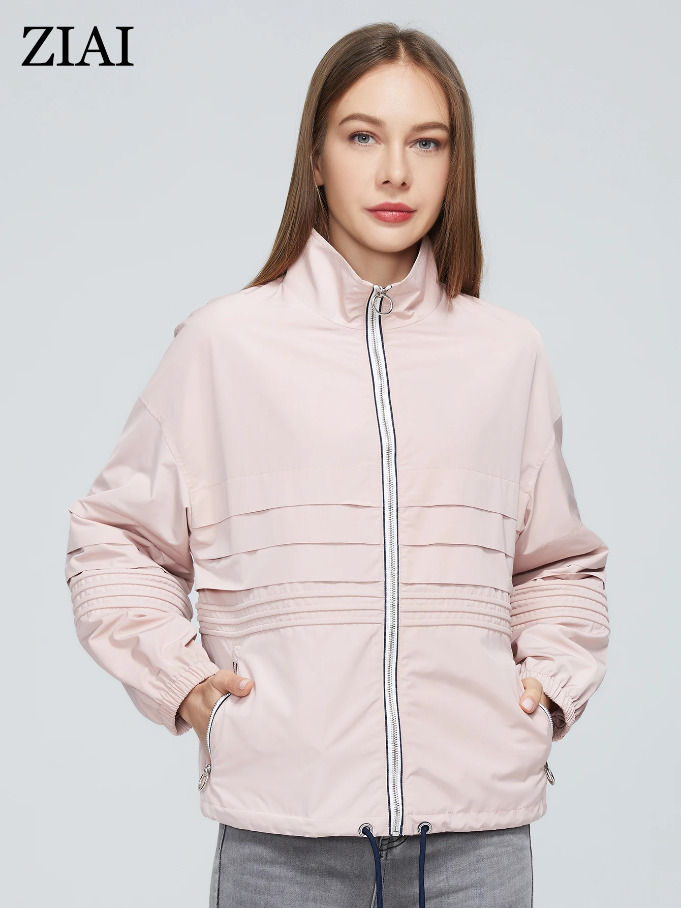 ZIAI 2021 New Spring Women's Autumn Jacket Short fashion women Coat casual outwear Thin women's jackets Fashion brand ZS-8766
ZIAI 2021 New Spring Women's Autumn Jacket Short fashion women Coat casual outwear Thin women's jackets Fashion brand ZS-8766