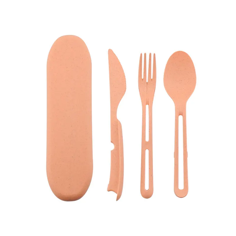 Wheat Straw Kids Dinnerware Sets 3Pcs Fork Spoon Knife Set Utensil Travel Eco-Friendly Cutlery Set Offices Portable Tableware
Wheat Straw Kids Dinnerware Sets 3Pcs Fork Spoon Knife Set Utensil Travel Eco-Friendly Cutlery Set Offices Portable Tableware