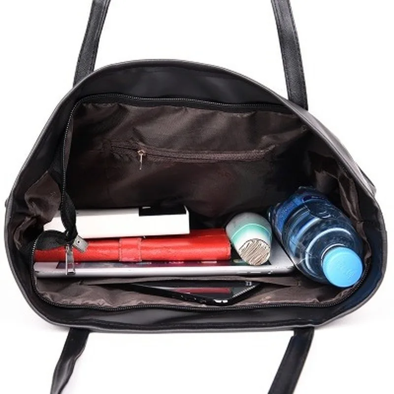 Fashion Women Leather Handbags Women's PU Tote Bag Large Female Shoulder Bags
Fashion Women Leather Handbags Women's PU Tote Bag Large Female Shoulder Bags