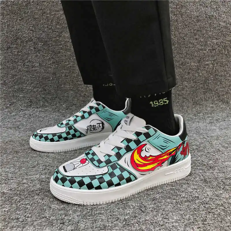Demon Slayer Men Shoes Casual Sneakers Anime Hip Hop Shoes Unisex Casual Shoes Nezuko Running Shoes Cosplay School Outdoor
Demon Slayer Men Shoes Casual Sneakers Anime Hip Hop Shoes Unisex Casual Shoes Nezuko Running Shoes Cosplay School Outdoor