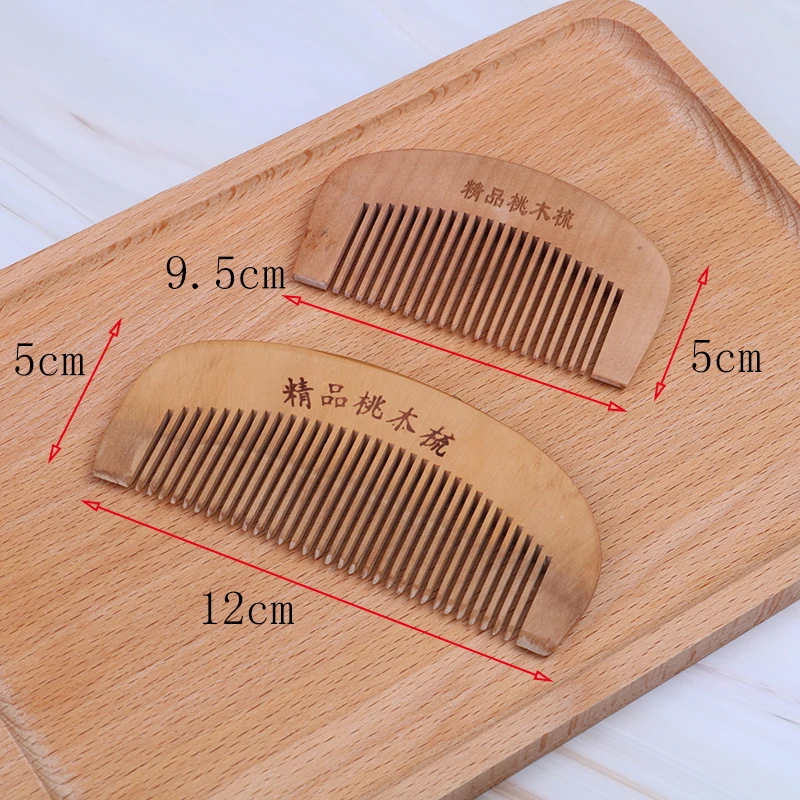 Natural Peach Wood Comb Hair Styling Tool Anti-static Head Massage Hair Care Wooden Tools Beauty Accessories S/ L
Natural Peach Wood Comb Hair Styling Tool Anti-static Head Massage Hair Care Wooden Tools Beauty Accessories S/ L