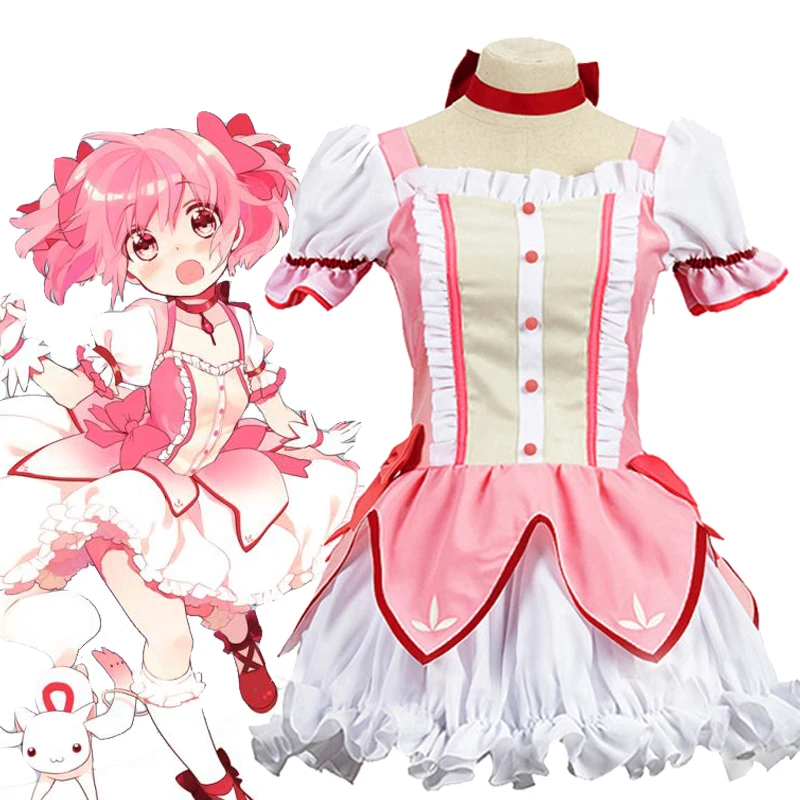 Аниме Puella Magi Madoka Magica Kaname Madoka косплей костюм для девочек розовое платье с перчатками Униформа костюм Хэллоуин карнавальвечерние
Аниме Puella Magi Madoka Magica Kaname Madoka косплей костюм для девочек розовое платье с перчатками Униформа костюм Хэллоуин карнавальвечерние