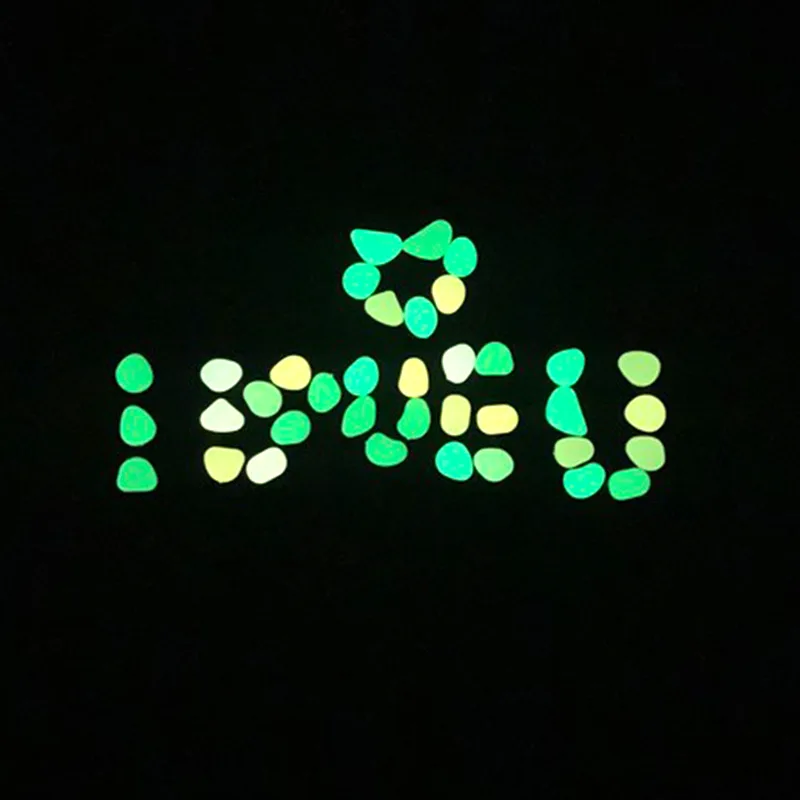 100pcs Garden Glow in the Dark Luminous Pebbles for Walkways Plants Aquarium Decor Glow Stones Garden Fish Tank Decoration HM022
100pcs Garden Glow in the Dark Luminous Pebbles for Walkways Plants Aquarium Decor Glow Stones Garden Fish Tank Decoration HM022