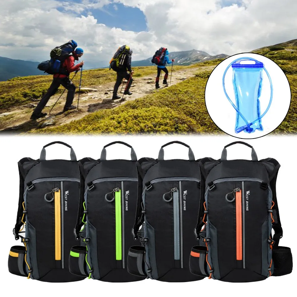 Riding Backpack 10L Bicycle Cycling Backpack Hydration Pack Hiking Camping Water Bladder Bag 2L Tear-resistant Waterproof Nylon
Riding Backpack 10L Bicycle Cycling Backpack Hydration Pack Hiking Camping Water Bladder Bag 2L Tear-resistant Waterproof Nylon