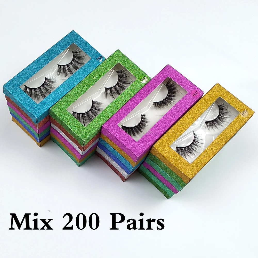 Wholesale Eyelashes 30/50/100/200 Pairs 3D Mink Lashes Natural False Eyelashes Hand Made Makeup Eye Lashes Mink Eyelashes Bulk
Wholesale Eyelashes 30/50/100/200 Pairs 3D Mink Lashes Natural False Eyelashes Hand Made Makeup Eye Lashes Mink Eyelashes Bulk