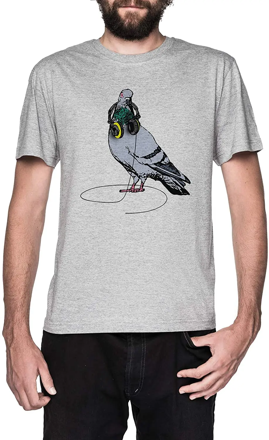 Pigeon Grey T-Shirt Men's Short Sleeves New Arrivals Harajuku T Shirts Summer 2020 Pure Cotton Breathable Crew Neck Tshirt
Pigeon Grey T-Shirt Men's Short Sleeves New Arrivals Harajuku T Shirts Summer 2020 Pure Cotton Breathable Crew Neck Tshirt