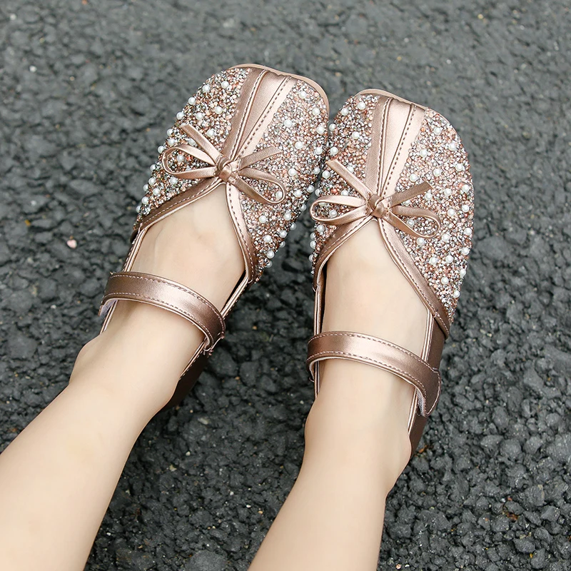 JY Children girls Pu Bling Rhinestone bowknot shoes Girls Shoes Flat Bean casual Princess Shoes 26-36 S-5 TB02
JY Children girls Pu Bling Rhinestone bowknot shoes Girls Shoes Flat Bean casual Princess Shoes 26-36 S-5 TB02