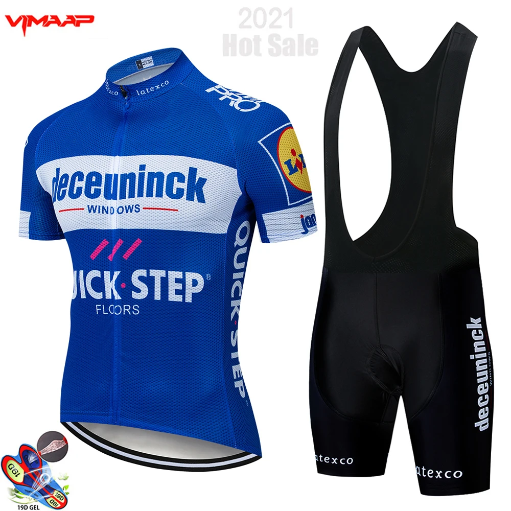 Quick Step 2021 Blue Pro Bicycle Team Short Sleeve Maillot Ciclismo Men's Cycling Jersey Set Summer breathable Cycling Clothing
Quick Step 2021 Blue Pro Bicycle Team Short Sleeve Maillot Ciclismo Men's Cycling Jersey Set Summer breathable Cycling Clothing