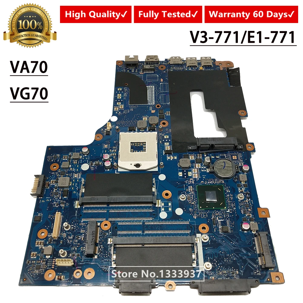 VA70 VG70 MAIN BOARD For Acer aspire V3-771 E1-771 E1-731 Laptop Motherboard DDR3 Two Ram slot 100% Tested
VA70 VG70 MAIN BOARD For Acer aspire V3-771 E1-771 E1-731 Laptop Motherboard DDR3 Two Ram slot 100% Tested