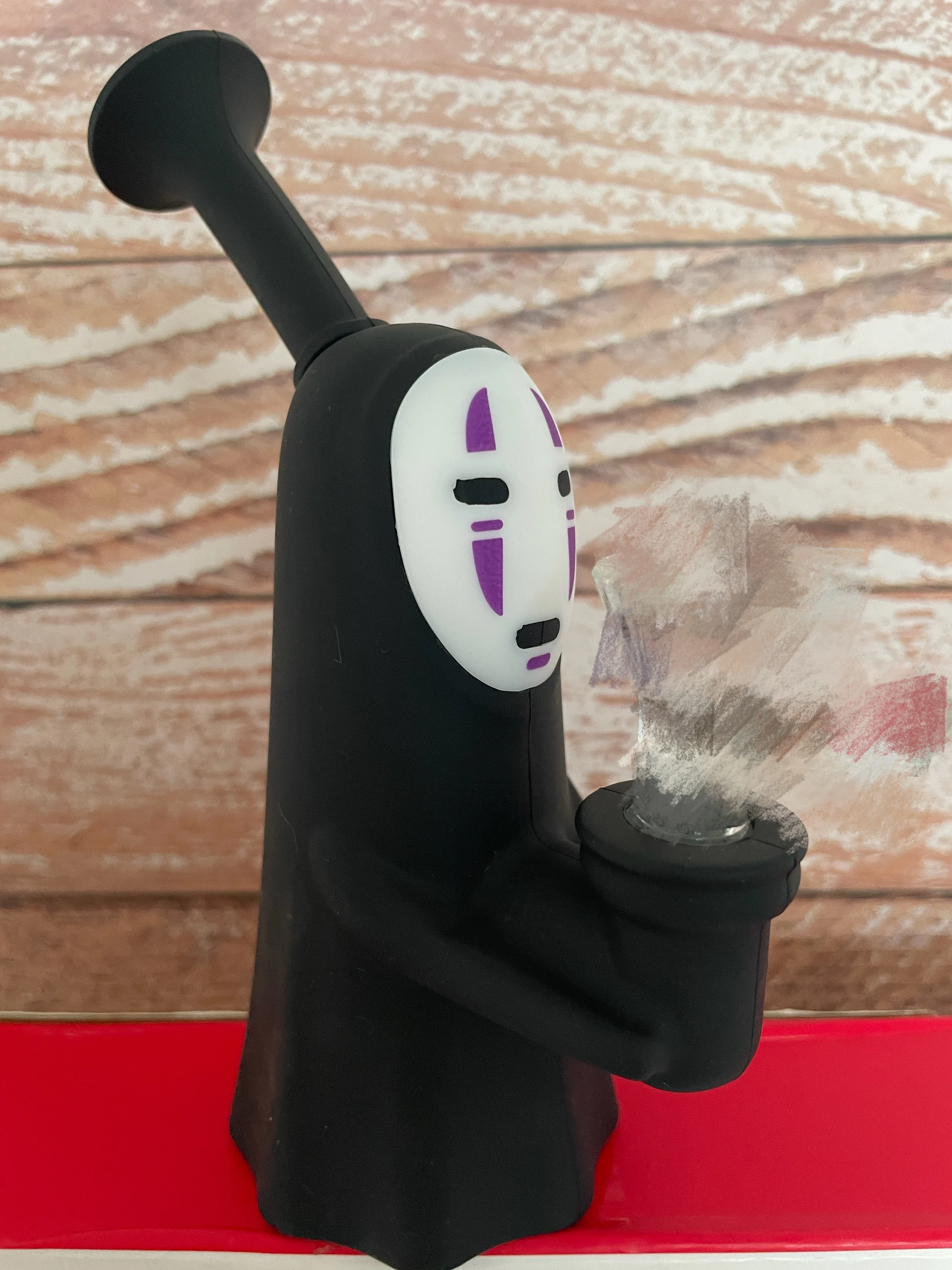 No Face Figure Silicone Smoking Pipe with 14mm Glass Accessories Novelty Pipe Gift
No Face Figure Silicone Smoking Pipe with 14mm Glass Accessories Novelty Pipe Gift