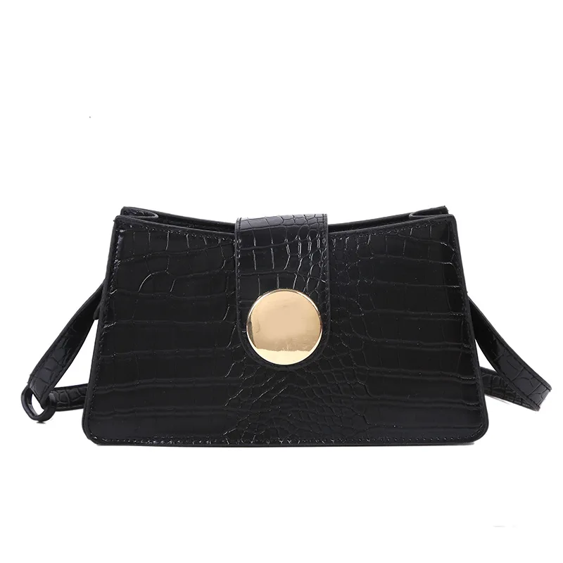 New Women Crocodile Pattern Shoulder Bag Fashion All-Match Underarm Bag Ladies Handbags Purse Daily Outing Small Square Bag 
New Women Crocodile Pattern Shoulder Bag Fashion All-Match Underarm Bag Ladies Handbags Purse Daily Outing Small Square Bag