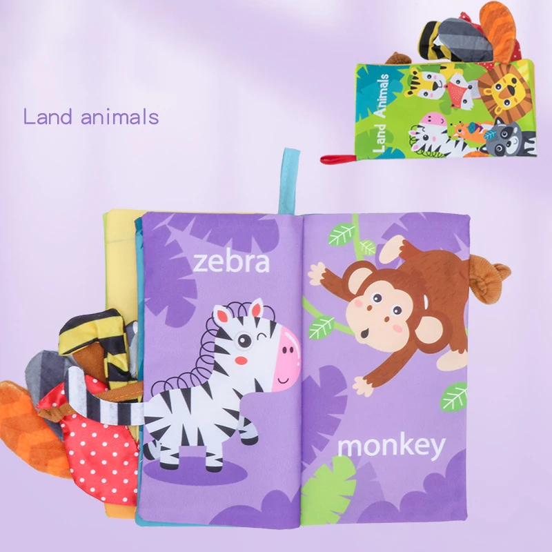Baby Toys Infant Early Development Cloth Books Kids Learning Education Activity Animal Tails 0-3 Years Toy For Kids Learning
Baby Toys Infant Early Development Cloth Books Kids Learning Education Activity Animal Tails 0-3 Years Toy For Kids Learning