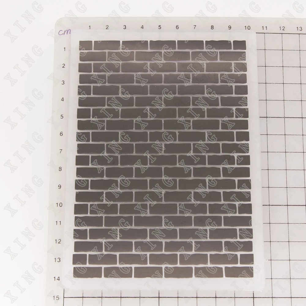 Brick Wall Pattern 3d Embossed Folder for Diy Making Greeting Card Paper Scrapbooking No Stamps Metal Cutting Dies Arrival New
Brick Wall Pattern 3d Embossed Folder for Diy Making Greeting Card Paper Scrapbooking No Stamps Metal Cutting Dies Arrival New