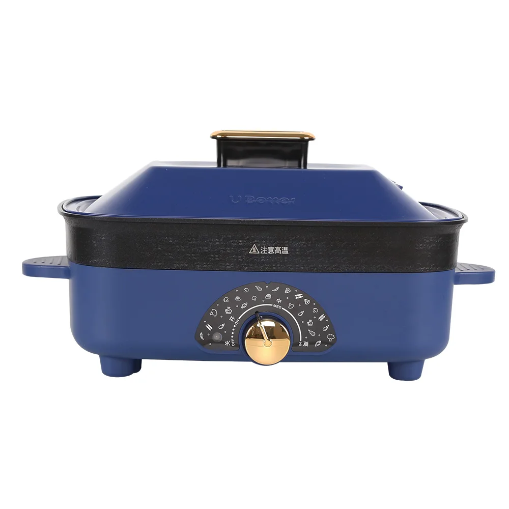 Multifunction Electric Cooker BBQ Grill Plate With Fried, Boiled, Steamed Functions
Multifunction Electric Cooker BBQ Grill Plate With Fried, Boiled, Steamed Functions