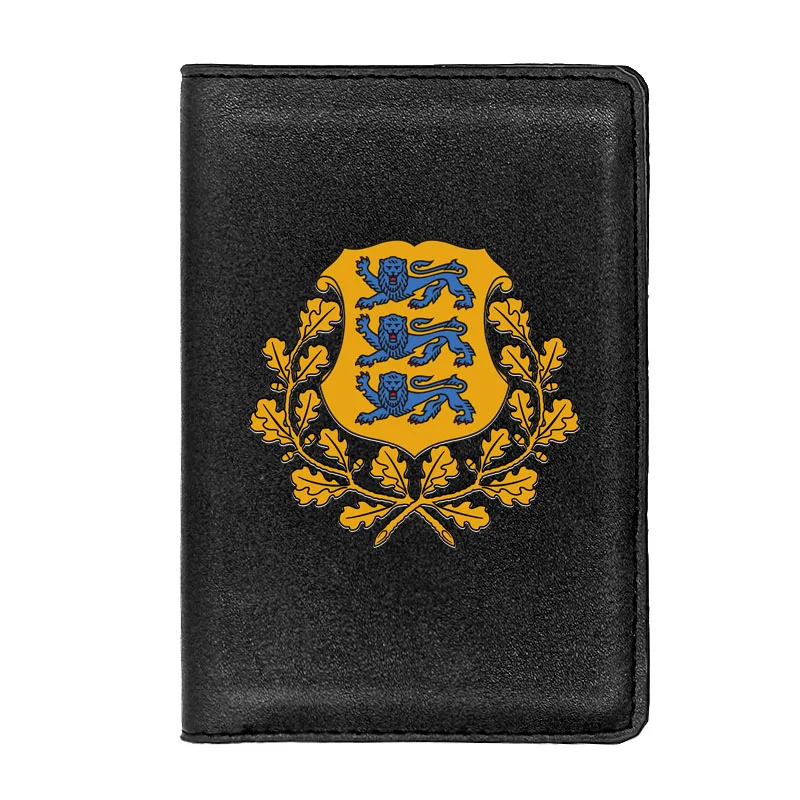 High Quality Leather Republic of Estonia Printing Men Passport Cover Slim Women Travel ID Credit Card Holder Wallet
High Quality Leather Republic of Estonia Printing Men Passport Cover Slim Women Travel ID Credit Card Holder Wallet