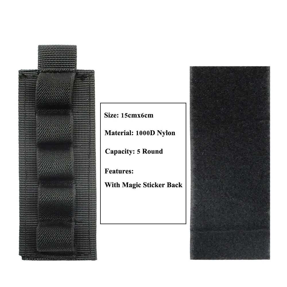 1000D Nylon Bullet Bag Outdoor Buttstock Hunting Ammo Pouch Tactical Military Airsoft Shell Holder Gun Accessories Cartridges
1000D Nylon Bullet Bag Outdoor Buttstock Hunting Ammo Pouch Tactical Military Airsoft Shell Holder Gun Accessories Cartridges