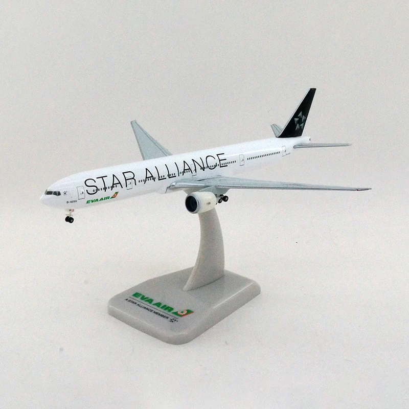 Diecast 1:500 HG5170 EVA Air B777-300ER Star Allicane Airlines Alloy Aircraft Plane Airliner With Landing Gear For Collection
Diecast 1:500 HG5170 EVA Air B777-300ER Star Allicane Airlines Alloy Aircraft Plane Airliner With Landing Gear For Collection