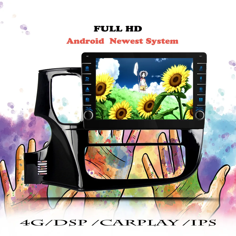 Car Radio For Mitsubishi Outlander 3 GF0W GG0W 2012 2013 2014 - 2018 Android Multimedia Player Navigation GPS DVD Tape Recorder
Car Radio For Mitsubishi Outlander 3 GF0W GG0W 2012 2013 2014 - 2018 Android Multimedia Player Navigation GPS DVD Tape Recorder