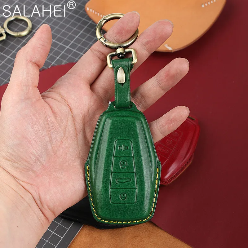 Кожаный чехол для автомобильного ключа, защитный чехол для Geely Coolray 2019-2020
Кожаный чехол для автомобильного ключа, защитный чехол для Geely Coolray 2019-2020